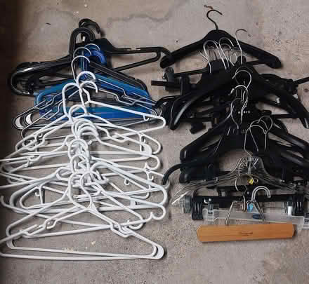 Photo of free 40+ clothes hangers (Beaches, Toronto)