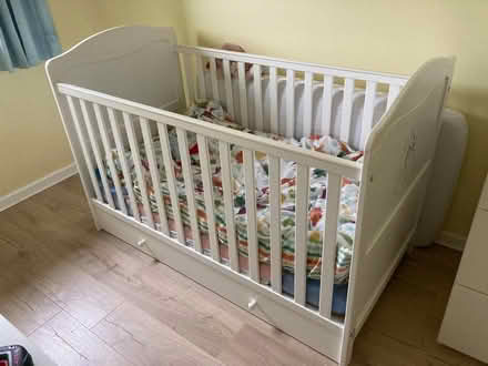 Photo of free Convertible Cot / toddler bed (Foxholes SG13) #1