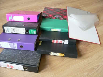 Photo of free Ring-Binder and Arch-Lever Files (Kirkcaldy KY2)