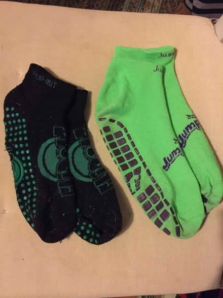 Photo of free Two pairs of Trampoline Park socks (Lightpill GL5) #1