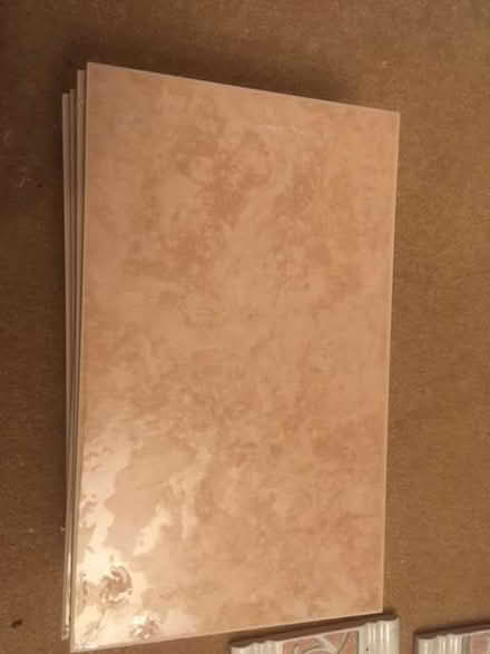 Photo of free 12 terracotta ceramic wall tiles (Queens Park CM12) #1