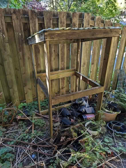 Photo of free Rabbit hutch frame (Bellevue Bridle Trails area) #2