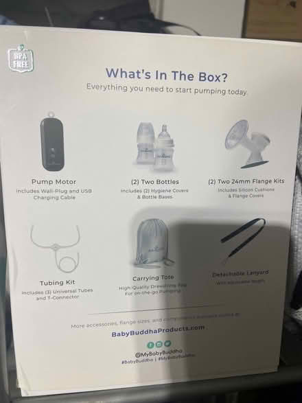 Photo of free Portable Breast pump (Quincy) #2