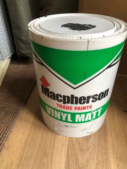 Photo of free Grey vinyl matt paint (Collier row romford. RM5) #1