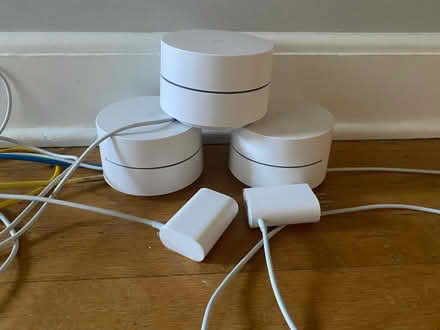 Photo of free Google Mesh WiFi booster 3 pack (North side of Oak Park)