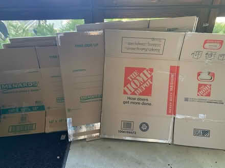 Photo of free Moving boxes (North side of Oak Park)