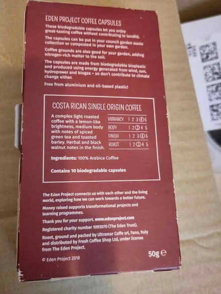 Photo of free Coffee pods (L1 Liverpool City Centre) #2