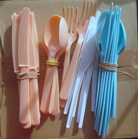 Photo of free Various plastic cutlery (West Bedhampton) #1