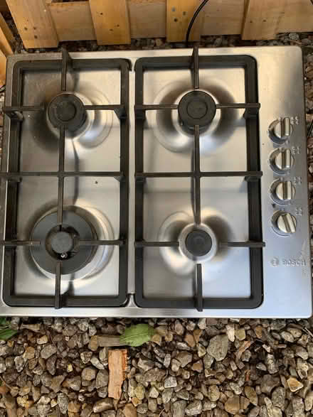 Photo of free Bosch gas hob in working order (Cornwall AONB TR19)