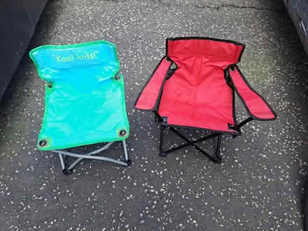 Photo of free Kids camping chairs (Newtongrange, EH22) #1