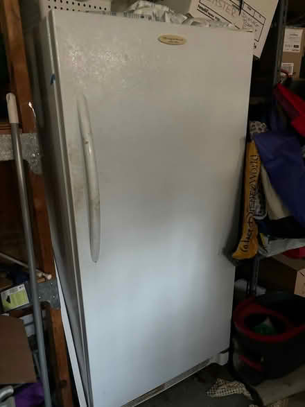 Photo of free Freezer – working but not freezing (Snellville - Brookwood Manor) #1