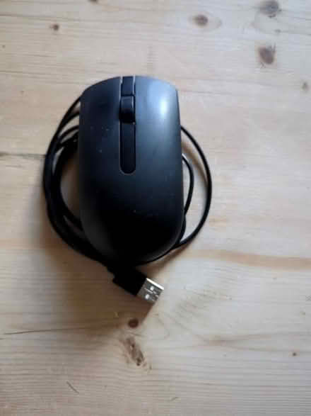 Photo of free Dell wired mouse (Bluntisham PE28) #1