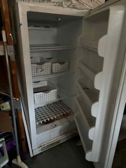 Photo of free Freezer – working but not freezing (Snellville - Brookwood Manor) #2