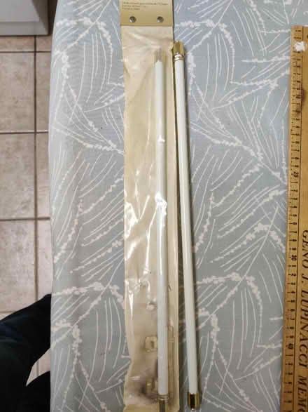 Photo of free Sash cafe rods (Monroe CT) #1