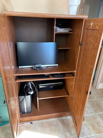 Photo of free Computer cabinet (Suisun) #1