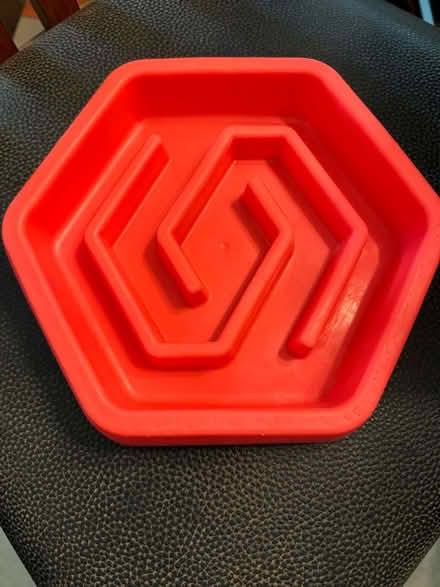 Photo of free Rubber dog food maze bowl (Downers Grove - South)