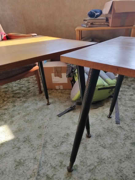 Photo of free 2 wooden coffee tables (Streetly B74)