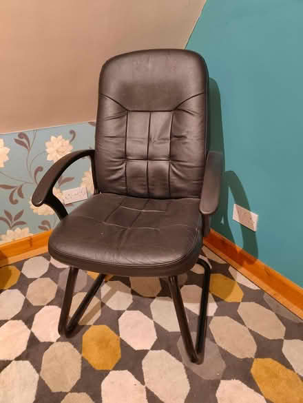 Photo of free Leather chair (Witham St Hughs (LN6)) #1