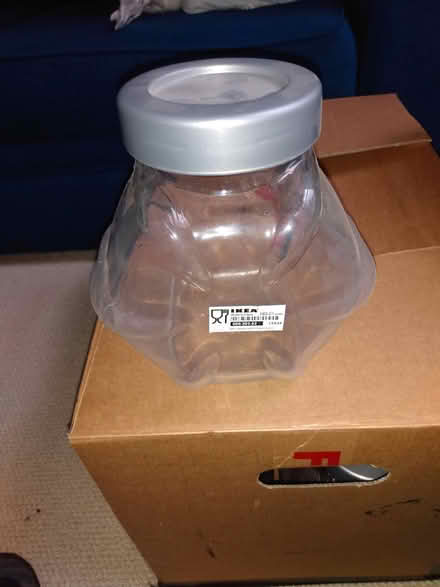 Photo of free Six IKEA Storage Jars (Plainmoor TQ1) #1