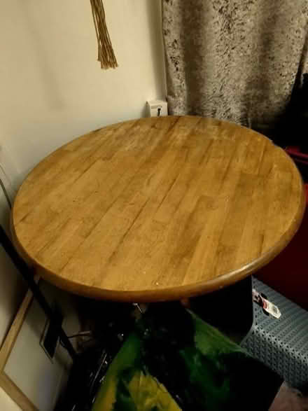 Photo of free Quite nice dark wooden table (Carbis Bay TR26) #3