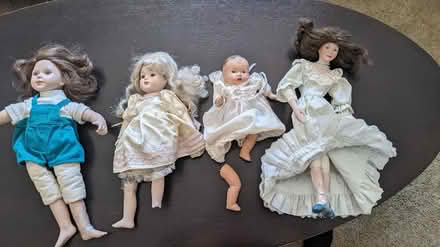 Photo of free Ceramic dolls with broken legs (Westside) #1