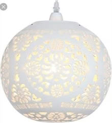 Photo of Ceramic lampshade (Sandy) #1