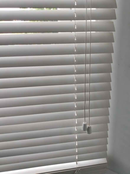 Photo of free Venetian blind with wooden slats (Plainmoor TQ1) #1