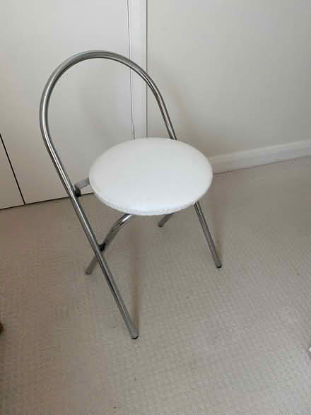 Photo of free Chrome folding seat (Poringland NR14) #1