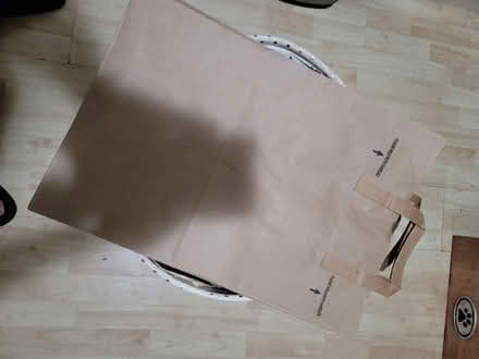 Photo of free Large brown paper bags w handles (Jeff Park 60630) #1