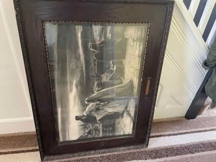 Photo of free Very large vintage wooden framed print (Barkerend BD3) #1