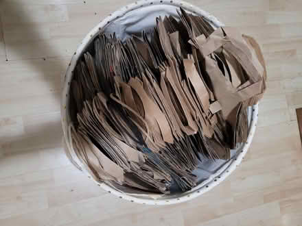 Photo of free Large brown paper bags w handles (Jeff Park 60630) #2