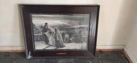 Photo of free Very large vintage wooden framed print (Barkerend BD3) #2