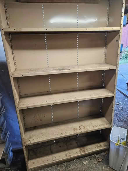 Photo of free large metal shelving unit (Poughkeepsie) #1