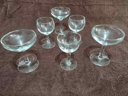 Photo of free Assorted wine/ martini glasses (Sunrise- Welleby) #1