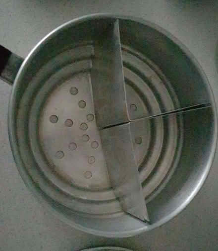 Photo of free Universal Steamer Pan with partitioners and a Saucepan (Lords Wood ME5) #4