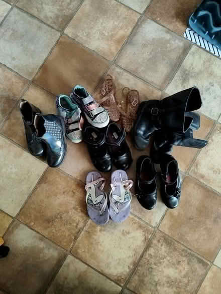 Photo of free Girls footwear size 11-12. (High Ercall TF6) #1