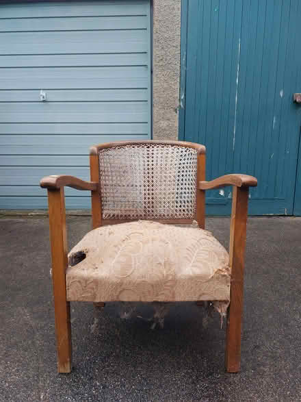 Photo of free small chair - ideal upholstering project (Morningside EH10) #1