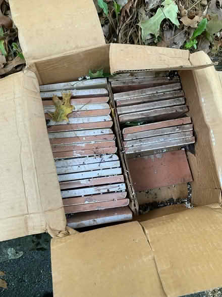 Photo of free Beige ceramic subway tiles (Winchester on Arlington line) #3