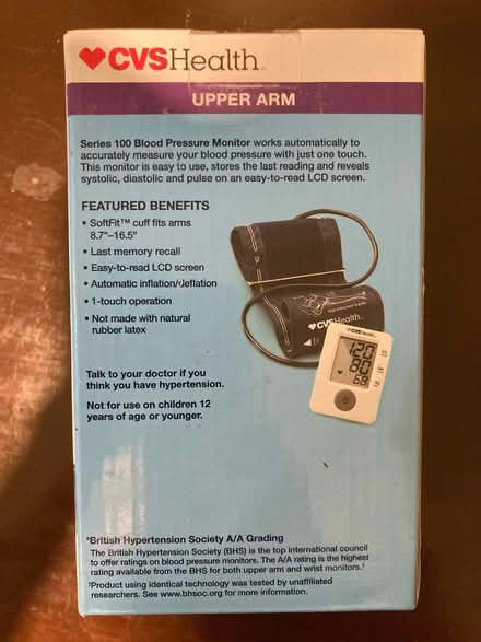 Photo of free Blood pressure cuff kit (Pembroke Pines) #3