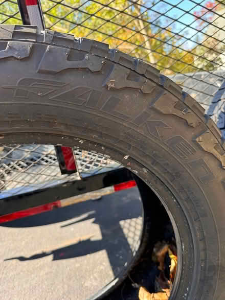 Photo of free 2 LT tires (Groton/cow pond area) #4