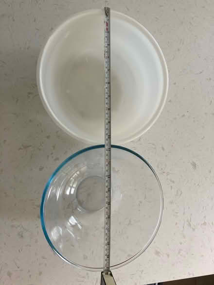 Photo of free Glass and a plastic bowl (South Ockendon RM15) #1