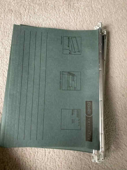Photo of free 10 desk hanging dividers (Woking) #1