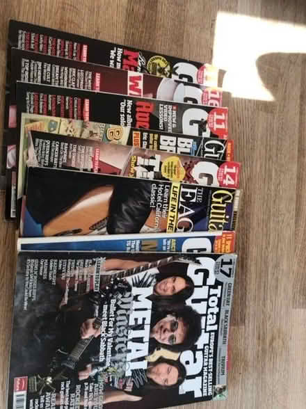 Photo of free Guitar mags (East Hartburn TS18) #1