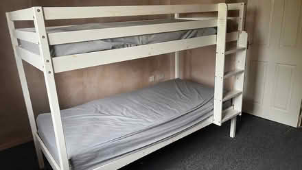 Photo of free Bunk bed and two mattresses (Glenburn PA2) #2