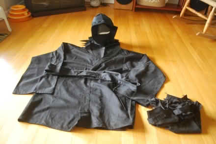 Photo of free Ninja costume, Size L (gatineau ave & de bourgogne st) #1