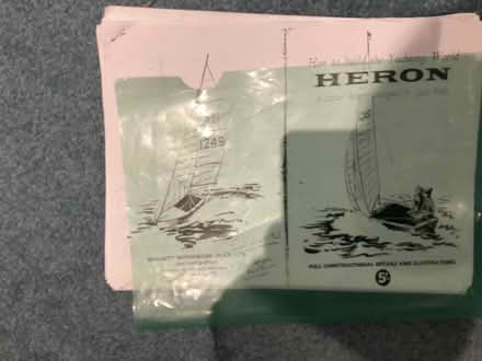 Photo of free Detailed plans for building a Heron Sailing Dinghy (Wallington PO16) #1