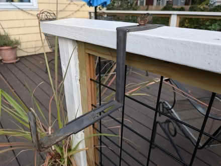 Photo of free Deck rail brackets (KeyportNJ) #1