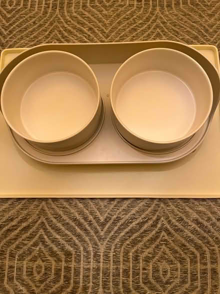 Photo of free NEW Dog Dish Set (Rego Park) #1