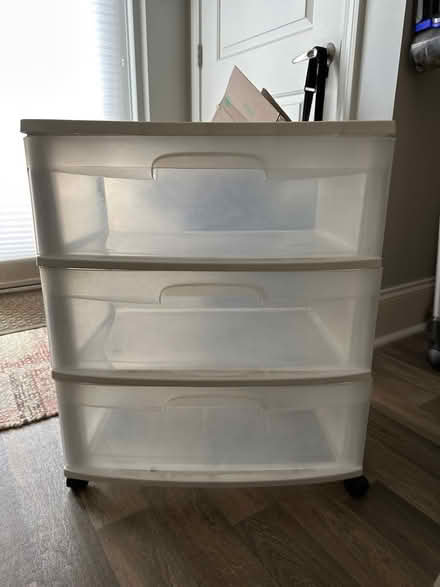 Photo of free Sterilite drawer unit (Bedford, MA) #1