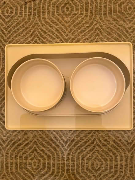 Photo of free NEW Dog Dish Set (Rego Park) #2